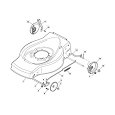 Deck and Height Adjusting spare parts
