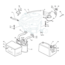 Engine-Briggs & Stratton spare parts