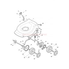 Chassis-Wheels And Height Adjusting spare parts
