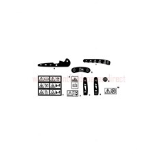 Labels spare parts