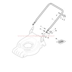Handle, Lower Part spare parts