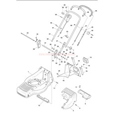 Chassis/Handle, Upper Part spare parts