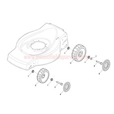 Wheels and Hub Caps spare parts