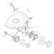 Deck Red spare parts