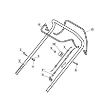 Handle, Upper Part spare parts