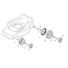 Wheels and Hub Caps spare parts