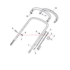 Handle, Upper Part spare parts