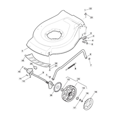 Deck and Height Adjusting spare parts