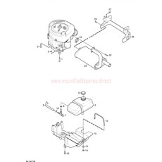 ENGINE MOTOR (Briggs and Stratton) spare parts
