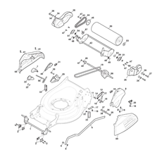 Deck and Height Adjusting spare parts