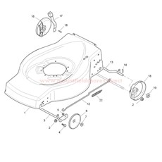 Deck Red spare parts