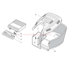 Grass Catcher box spare parts
