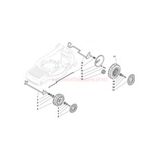 Chassis-Wheels And Height Adjusting spare parts