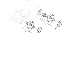 WHEELS AND HUB CAPS spare parts