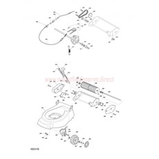 WHEEL SUSPENSION TRANSMISSION spare parts