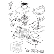 Engine - Carburettor, Air Cleaner Assy. spare parts
