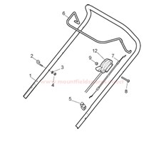 Handle, Upper Part spare parts