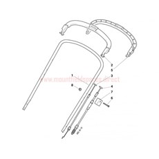 Handle, Upper Part spare parts