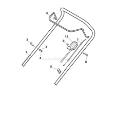 Handle, Upper Part spare parts
