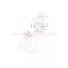 Ride-on 90 - 92 Seat & Steering Wheel spare parts