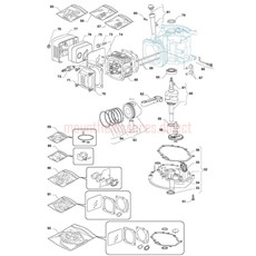 ENGINE-WBE0701 CYLINDER HEAD spare parts