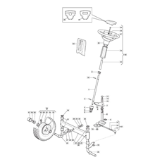 Steering spare parts