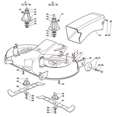 MOWER DECK spare parts