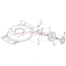 Chassis-Wheels And Height Adjusting spare parts
