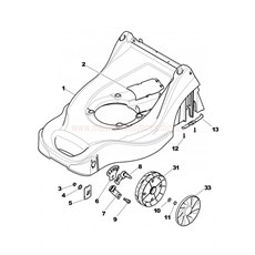 Deck And Height Adjusting spare parts