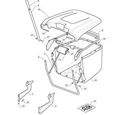 Grasscatcher spare parts