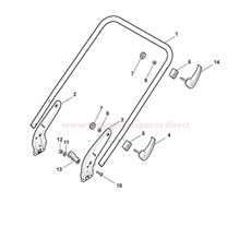 Handle, Lower Part spare parts