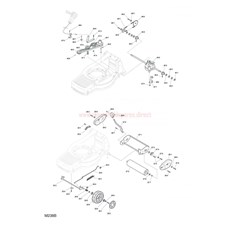 WHEEL SUSPENSION TRANSMISSION spare parts