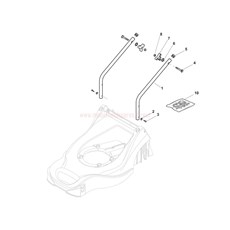 Handle, Lower Part spare parts