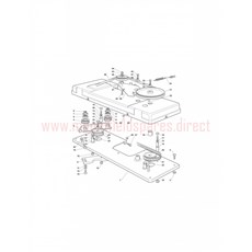 Ride-on 102-122 Blades Engagement spare parts