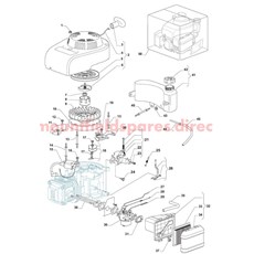 ENGINE-WBE0701	RECOIL-FUEL TANK spare parts