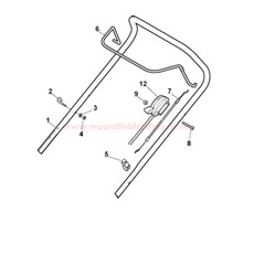 Handle, Upper Part spare parts