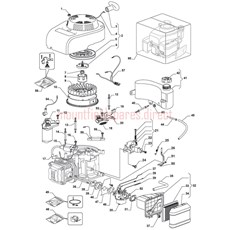 ENGINE-WBE 0701 ES RECOIL-FUEL TANK spare parts