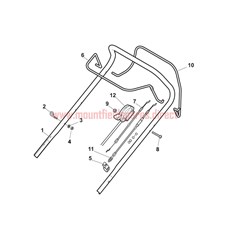 Handle, Upper Part spare parts