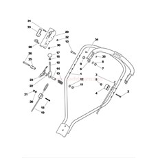 Handle, Upper Part spare parts
