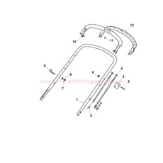 Handle, Upper Part spare parts