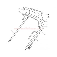 Handle, Upper Part spare parts
