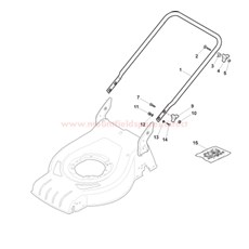 Handle, Lower Part spare parts
