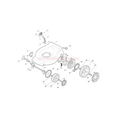 Chassis-Wheels And Height Adjusting spare parts