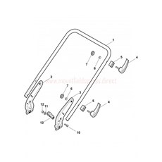 Handle, Lower Part spare parts
