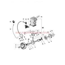 Crankshaft and cylinder spare parts