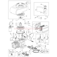 ENGINE-WBE0701ES RECOIL-FUEL TANK spare parts