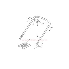 Handle, Lower Part spare parts