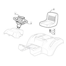 Seat and Steering Wheel spare parts