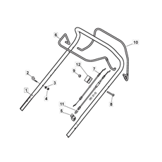 Handle, Upper Part spare parts