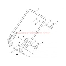 Handle, Lower Part spare parts